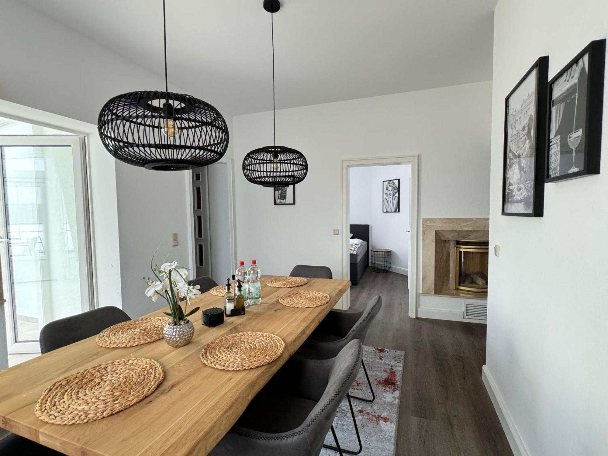 220 Qm Penthouse Wohnung Mit Fahrstuhl - Ohne Spa Mannheim Luaran gambar